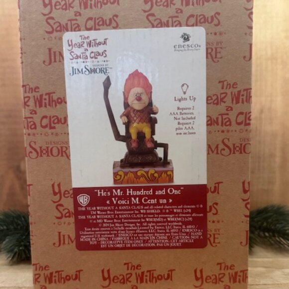 Jim Shore- The Year Without A Santa Claus- Heat Miser - Picture 2 of 9